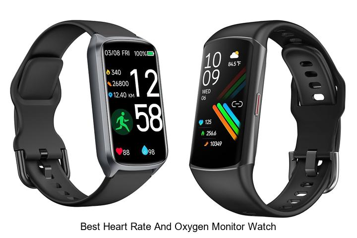 best heart rate and oxygen monitor watch