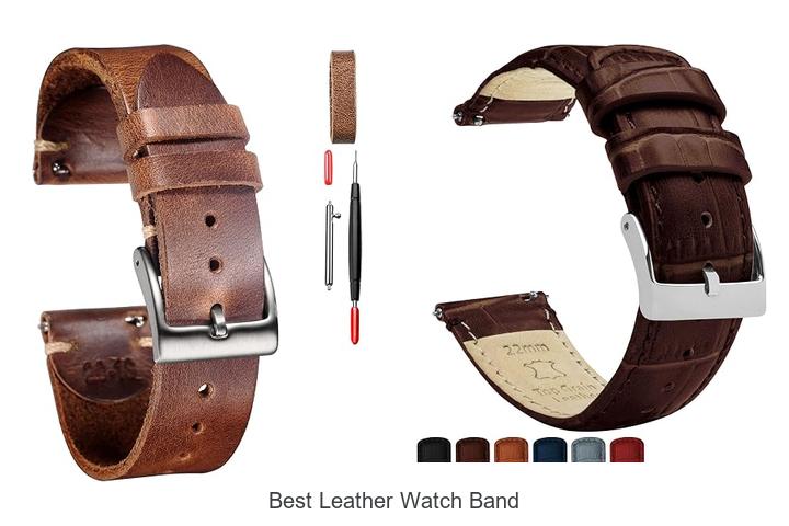 best leather watch band