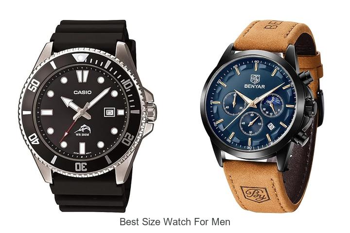 best size watch for men