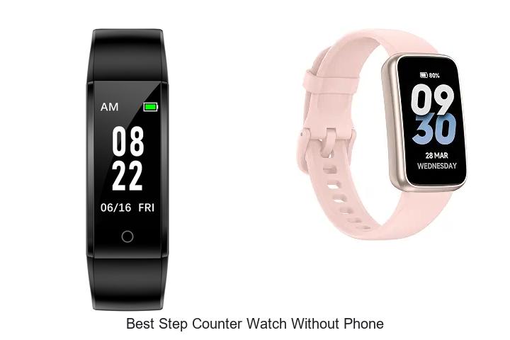 best step counter watch without phone