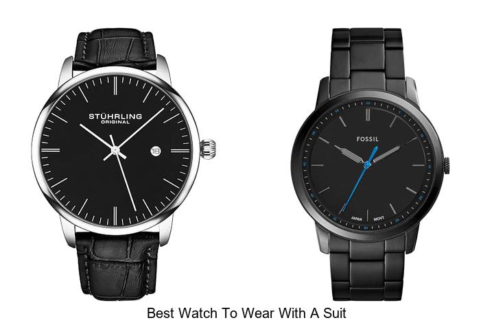 best watch to wear with a suit