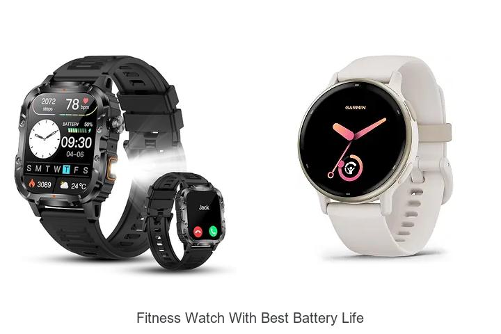 fitness watch with best battery life